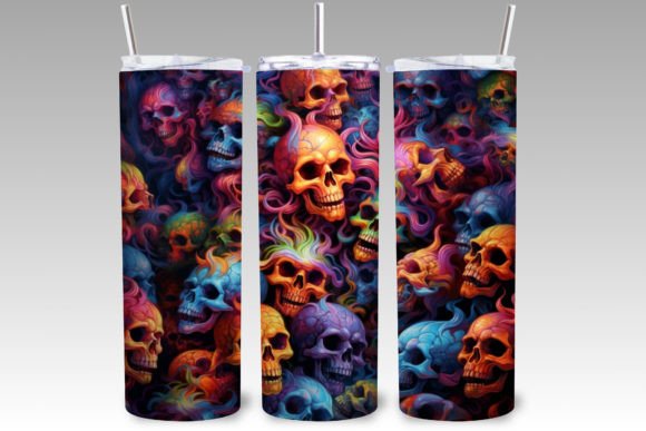 3D Fluro Halloween Skulls Tumbler Wrap: A Practical Guide for Creators and Sellers