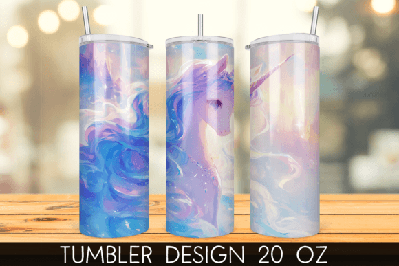 3D Unicorn Tumbler Wrap Sublimation: Elevating Your Craft with Magical Designs