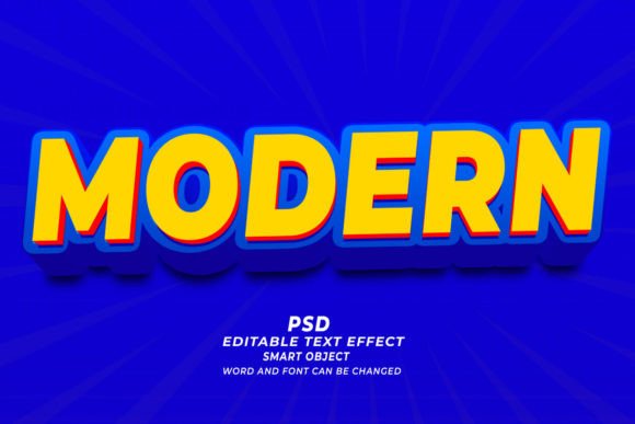 Accelerating Creative Workflows with Modern PSD 3D Editable Text Effects