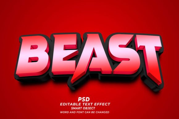 Best PSD 3D Editable Text Effect