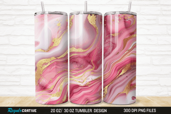 Elevating Sublimation Design: The Strategic Value of 3D Seamless Pink Gold Marble Assets