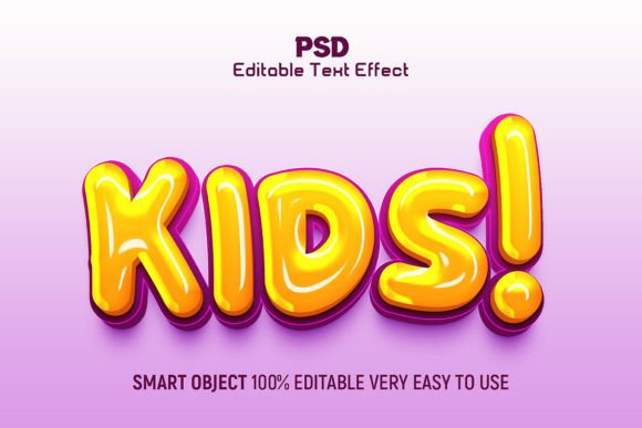 Kids 3D Editable Text Effect Style: A Practical Guide for Designers and Marketers