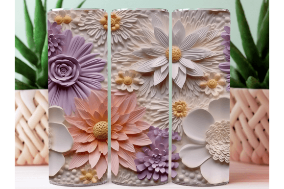 Mastering 3D Daisies Flowers Tumbler Sublimation: A Guide to Digital Design and Application