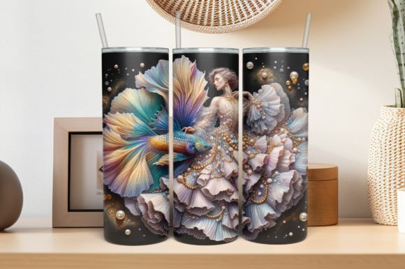 Mastering the 3D Fish Woman Sublimation Tumbler PNG for Professional Results