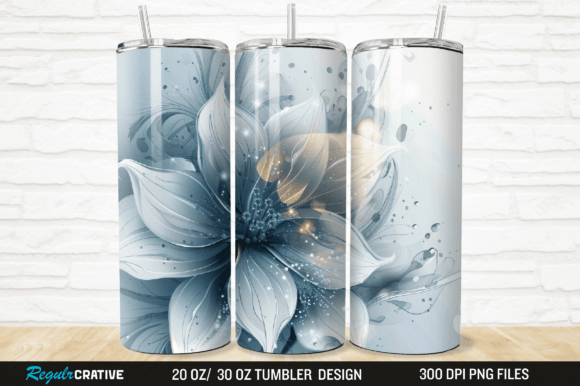 Mastering the 3D Stain Flower Skinny Tumbler Wrap PNG for Professional Sublimation