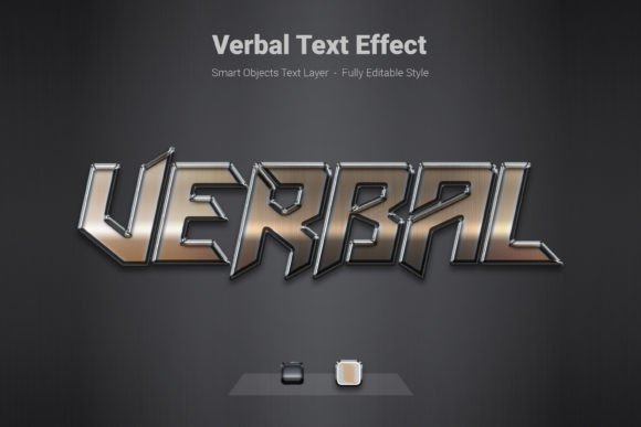 Mastering Visual Impact with the Verbal 3D PSD Text Style Effect Mockup