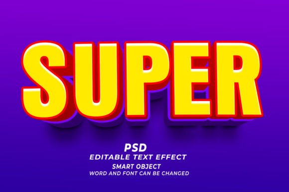 Strategic Visual Communication with Super PSD 3D Editable Text Effect