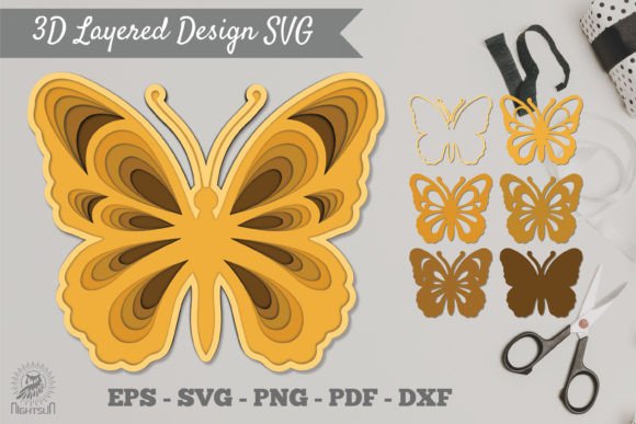 Unlocking Creativity with 3D Layered Butterfly SVGs: A Comprehensive Guide to Digital Crafting